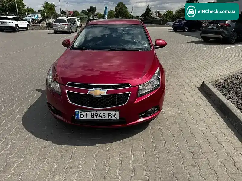 Chevrolet Cruze 2012, фото з оголошення 1 з 17, VIN KL1JA6859CK709404
