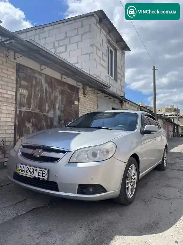 Chevrolet Epica 2007, фото з оголошення 1 з 18, VIN KL1LF69KE7B076636