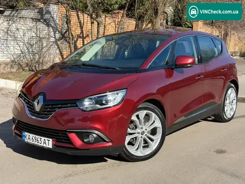 Renault Scenic 2018, фото з оголошення 1 з 21, VIN VF1RFA00959998307