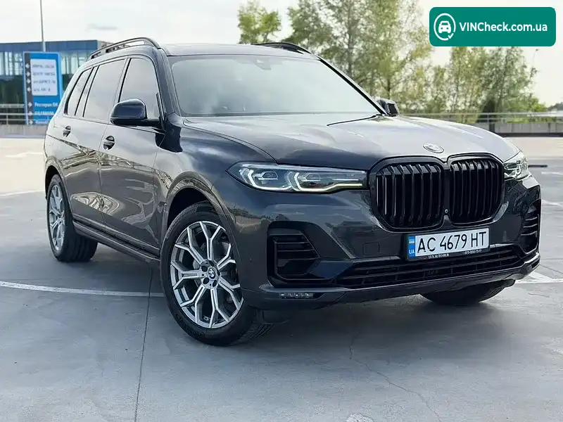 BMW X7 2020, фото з оголошення 1 з 20, VIN WBACW810909E28802