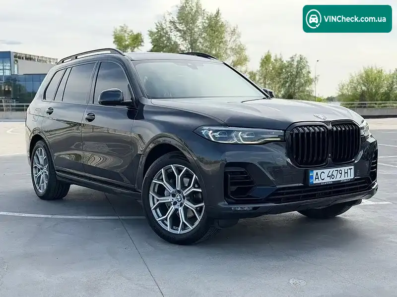 BMW X7 2020, фото з оголошення 2 з 20, VIN WBACW810909E28802