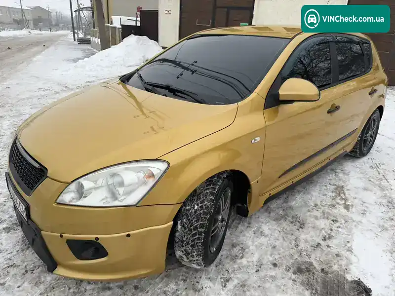 Kia Ceed 2008, фото з оголошення 2 з 15, VIN Y6LFF24228L006639