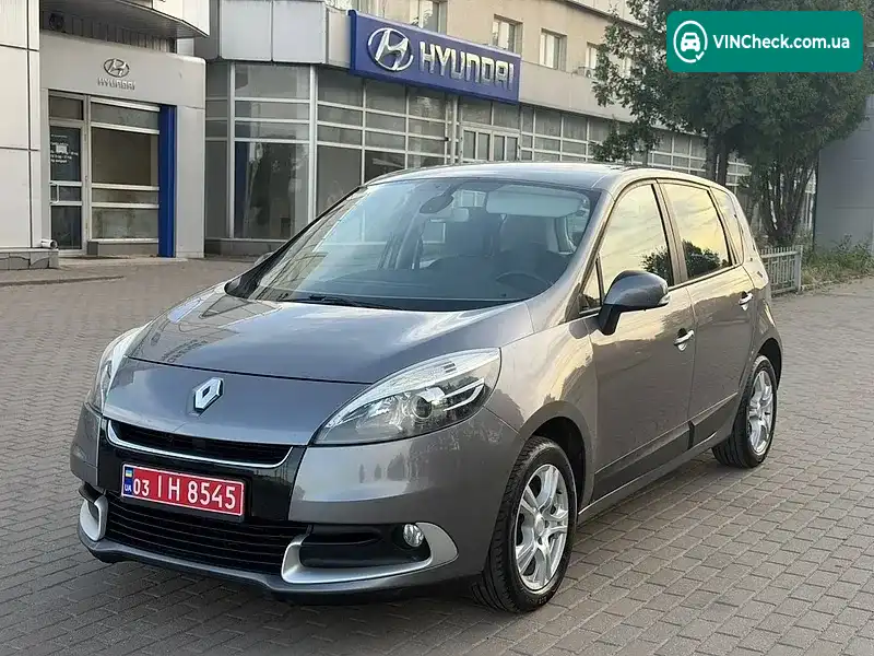Renault Scenic 2012, фото з оголошення 2 з 20, VIN VF1JZ140648359539