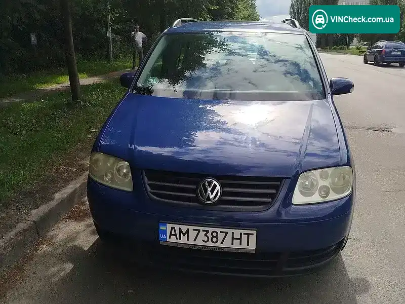 Volkswagen Touran 2003, фото з оголошення 2 з 12, VIN WVGZZZ1TZ4W012777