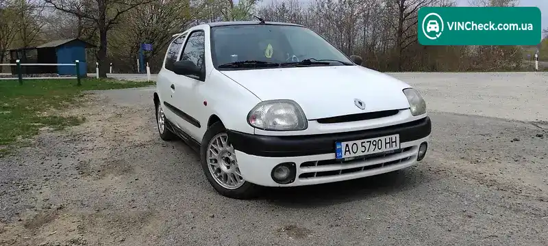 Renault Clio 2000, фото з оголошення 1 з 6, VIN VF1SB0J0F23578040