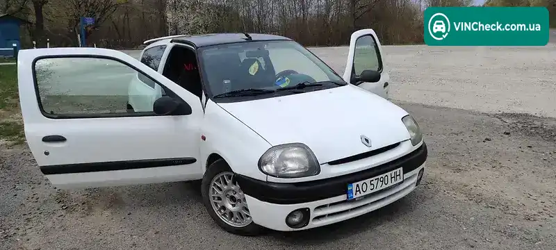 Renault Clio 2000, фото з оголошення 2 з 6, VIN VF1SB0J0F23578040