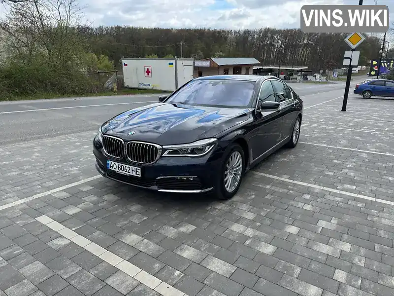 BMW 7 Series 2018, фото з оголошення 1 з 21, VIN WBA7C41070G948816