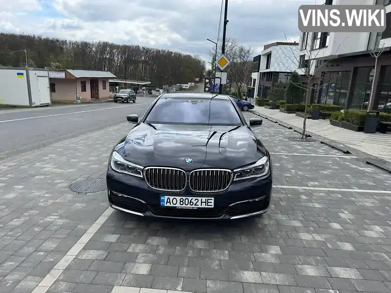 BMW 7 Series 2018, фото з оголошення 2 з 21, VIN WBA7C41070G948816