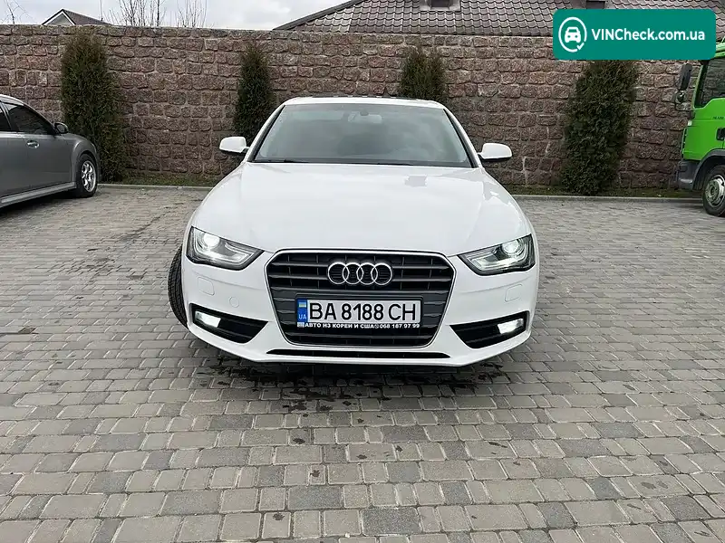Audi A4 2014, фото з оголошення 1 з 20, VIN WAUZZZ8K3FA005653