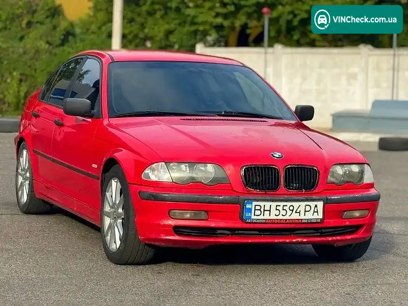 BMW 3 Series 1999, фото з оголошення 2 з 13, VIN WBAAL11060AX05344