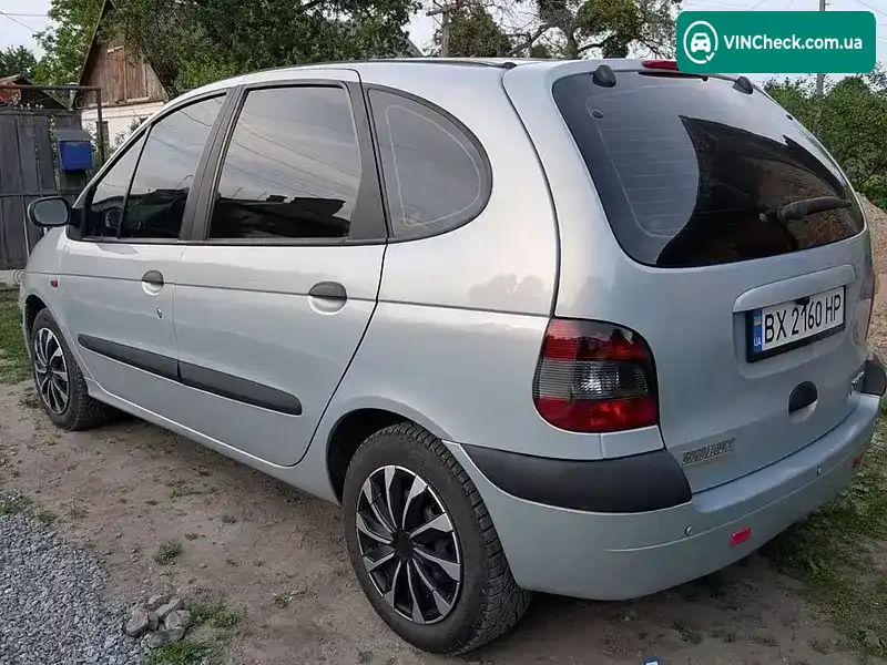 Renault Scenic 2000, фото з оголошення 2 з 12, VIN VF1JA1B0222976721