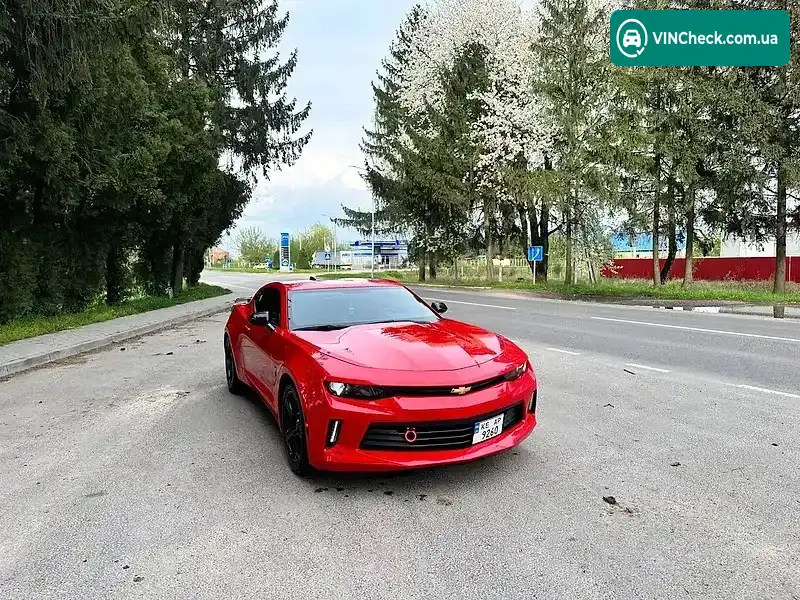 Chevrolet Camaro 2018, фото з оголошення 1 з 21, VIN 1G1FD1RS0J0185475