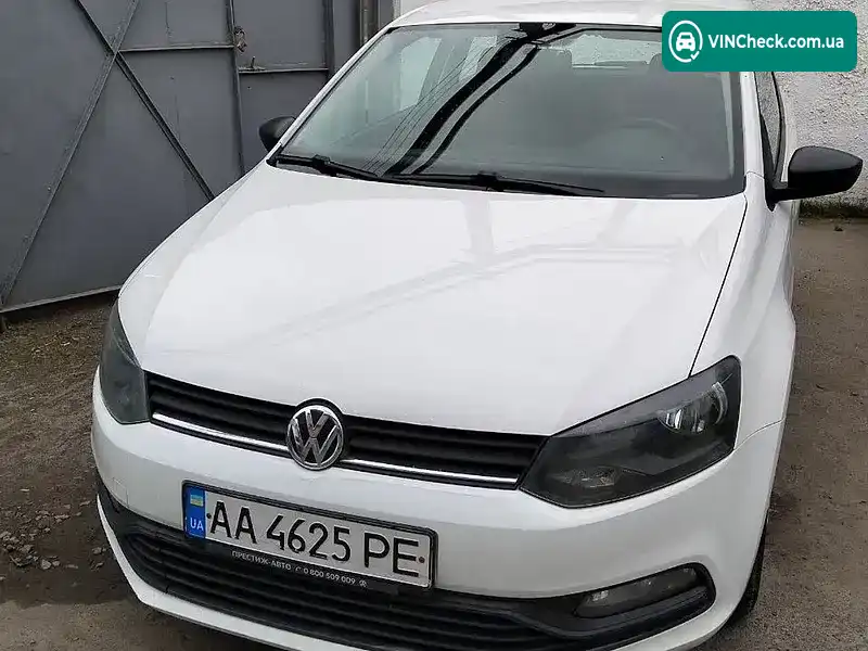 Volkswagen Polo 2016, фото з оголошення 1 з 9, VIN WVWZZZ6RZHY067376