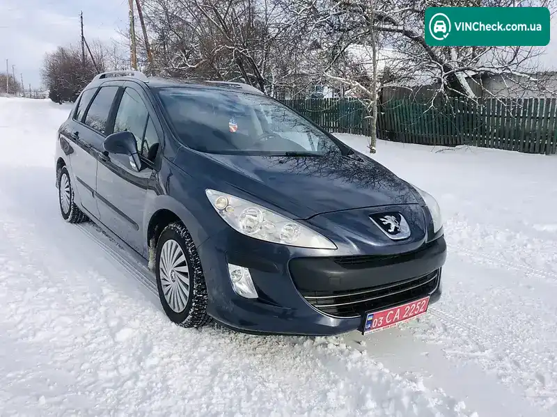 Peugeot 308 2009, фото з оголошення 2 з 13, VIN VF34H5FWC55370783