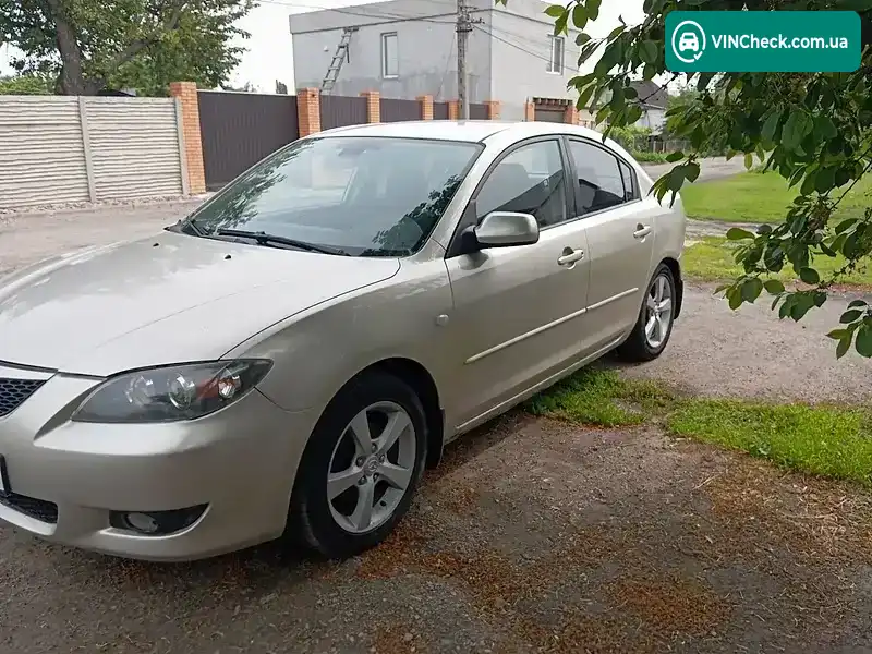 Mazda 3 2005, фото з оголошення 1 з 10, VIN JMZBK12Z561312835