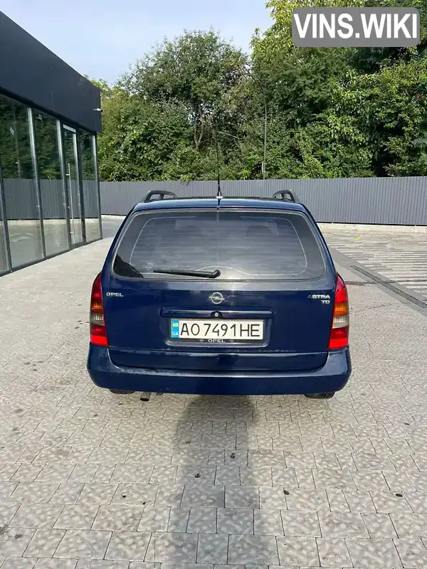 Opel Astra 1998, фото з оголошення 2 з 7, VIN W0L0TGF35W8093763