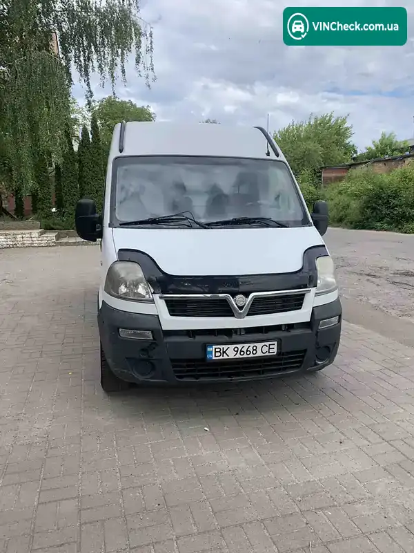Opel Movano 2008, фото з оголошення 1 з 15, VIN VN1F9C2L640297054