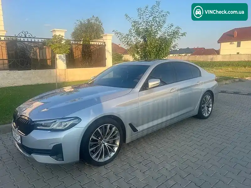 BMW 5 Series 2020, фото з оголошення 1 з 20, VIN WBA73BJ0XMWX05386