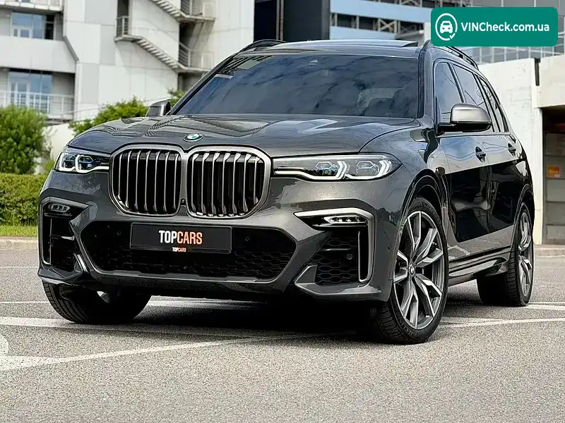BMW X7 2021, фото з оголошення 1 з 20, VIN 5UXCX6C01N9K38285