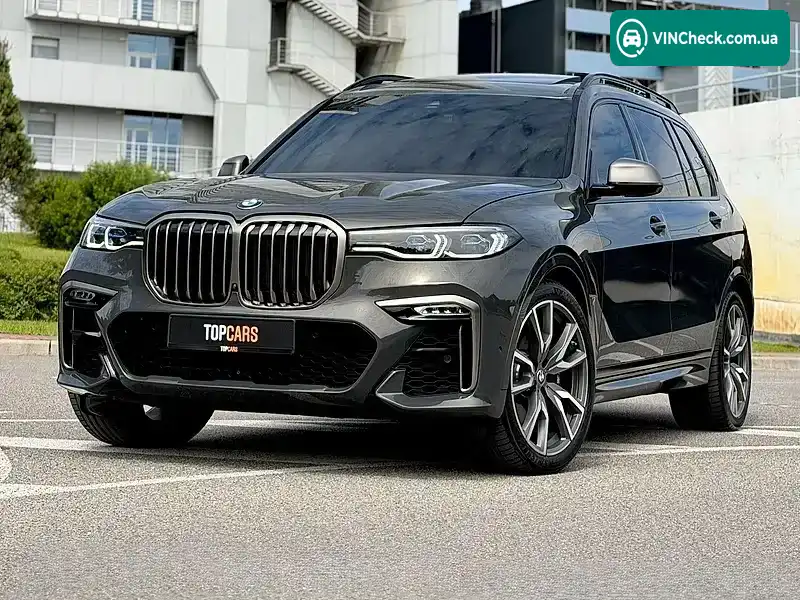 BMW X7 2021, фото з оголошення 2 з 20, VIN 5UXCX6C01N9K38285