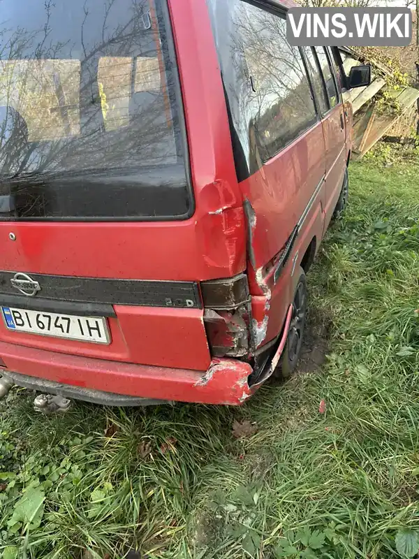 Nissan Vanette 1988, фото з оголошення 2 з 16, VIN JN10BUC22U0000785