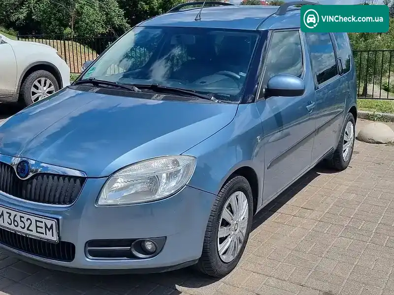 Skoda Roomster 2008, фото з оголошення 1 з 21, VIN TMBMD65J385053851