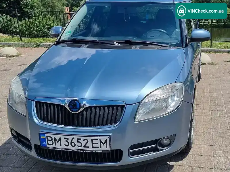 Skoda Roomster 2008, фото з оголошення 2 з 21, VIN TMBMD65J385053851