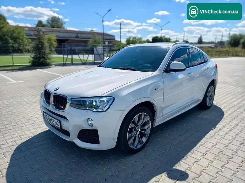 BMW X4 2016, фото з оголошення 1 з 20, VIN WBAXX1106G0T30148