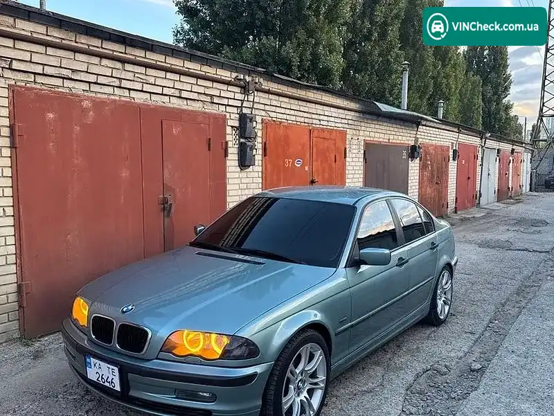 BMW 3 Series 2001, фото з оголошення 1 з 20, VIN WBAAL11050AX40022
