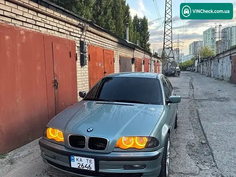 BMW 3 Series 2001, фото з оголошення 2 з 20, VIN WBAAL11050AX40022