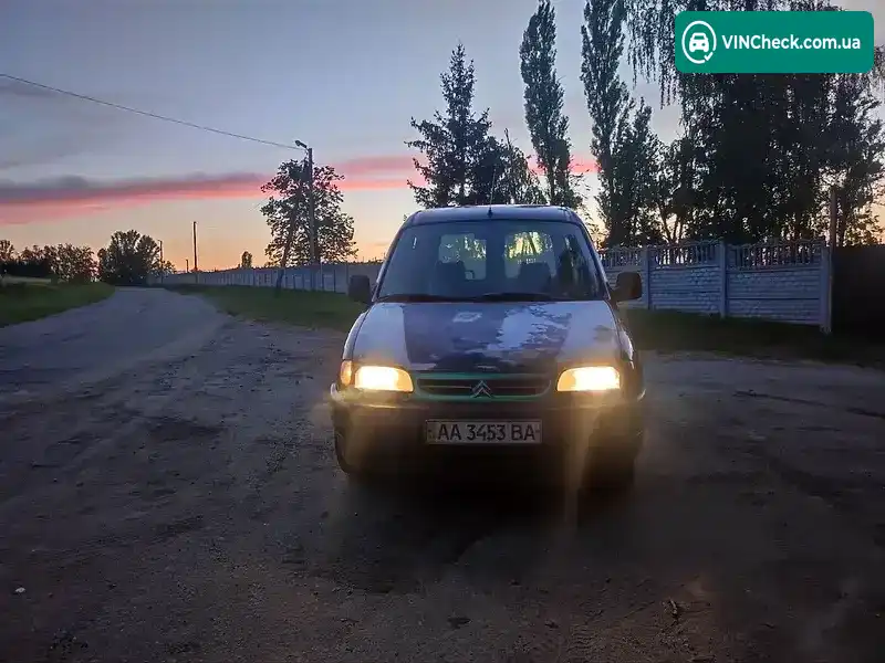 Citroen Berlingo 2000, фото з оголошення 2 з 9, VIN VF7MBWJZF65512785
