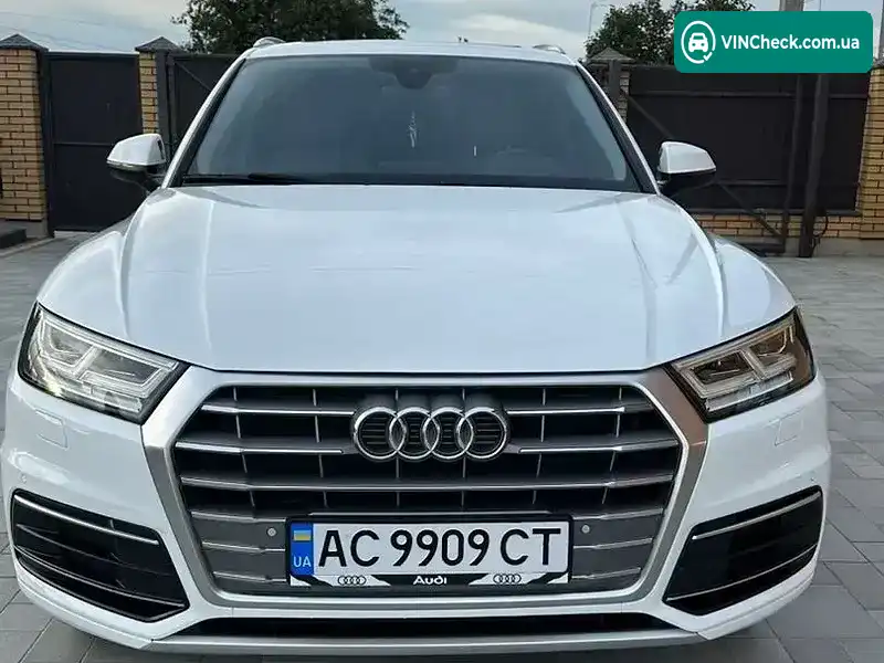 Audi Q5 2018, фото з оголошення 2 з 20, VIN WA1BNAFY6J2170473