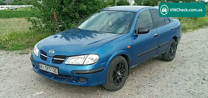 Nissan Almera 2001, фото з оголошення 2 з 20, VIN SJNBAAN16U0214162