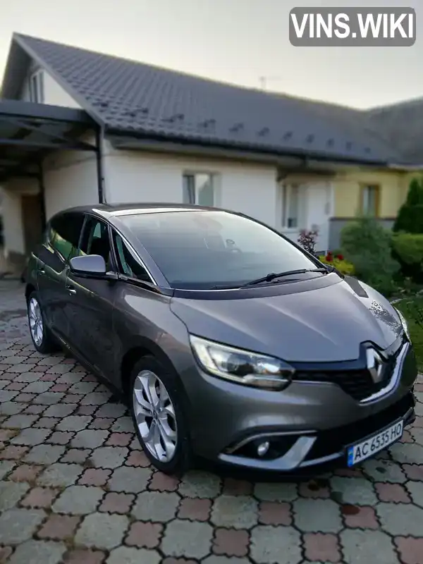 Renault Scenic 2017, фото з оголошення 2 з 21, VIN VF1RFA00057061096