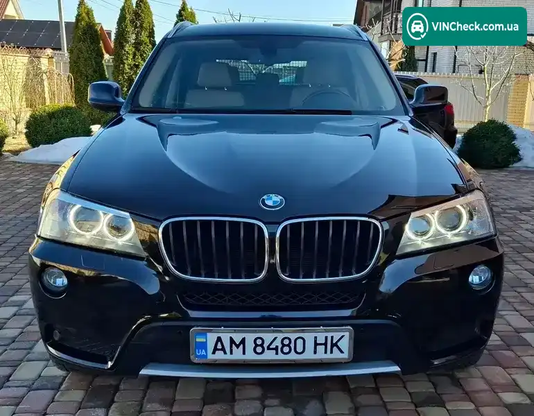 BMW X3 2012, фото з оголошення 1 з 21, VIN WBAWY310X00A65912