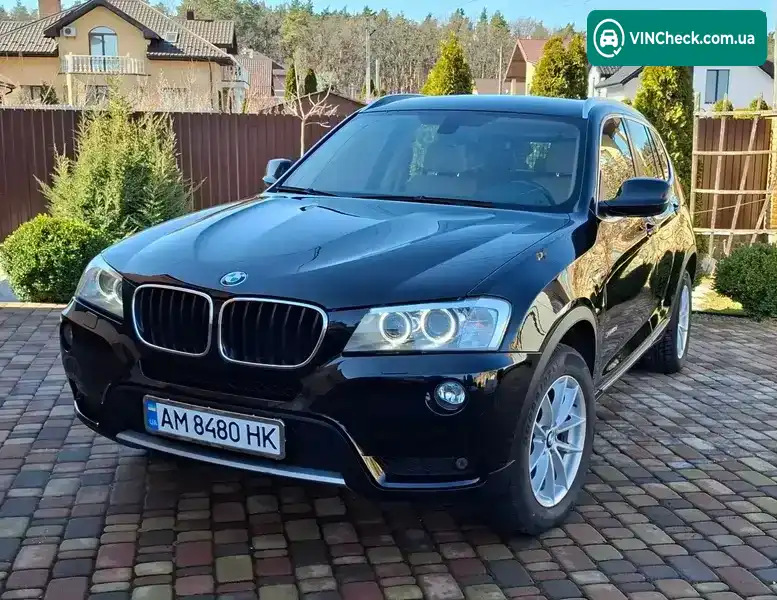 BMW X3 2012, фото з оголошення 2 з 21, VIN WBAWY310X00A65912
