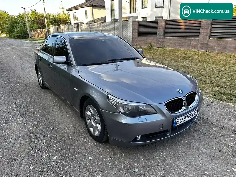 BMW 5 Series 2004, фото з оголошення 1 з 20, VIN WBANA31020B165469