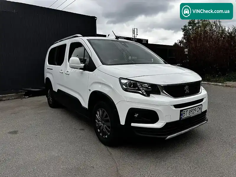 Peugeot Rifter 2020, фото з оголошення 1 з 21, VIN VR3ECYHZRLJ788469