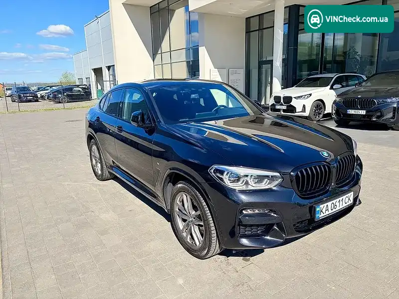BMW X4 2021, фото з оголошення 1 з 20, VIN WBAUJ710X09G53601