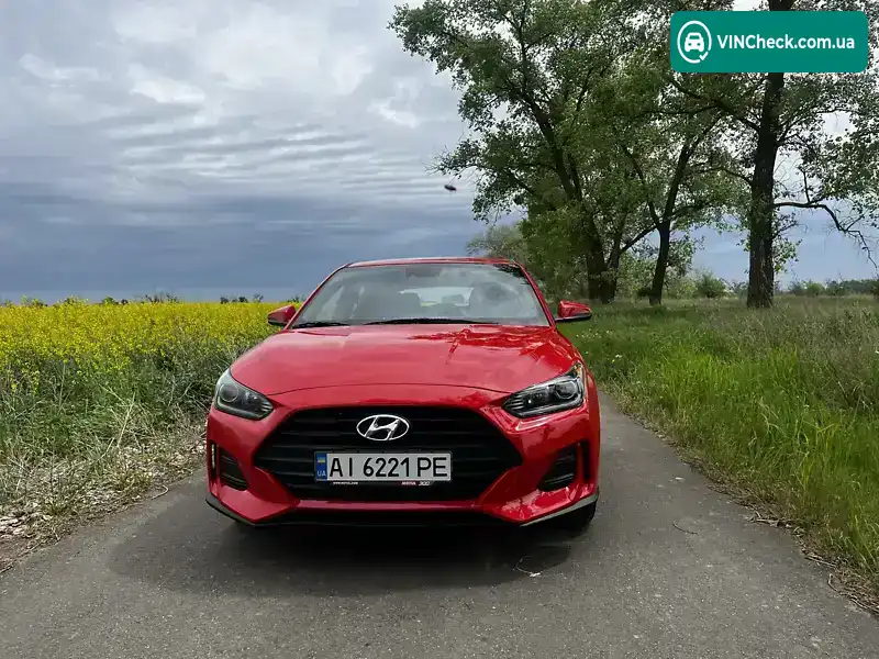 Hyundai Veloster 2020, фото з оголошення 1 з 14, VIN KMHTG6AF3LU030584