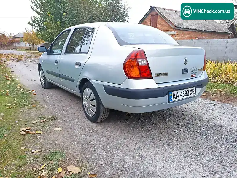 Renault Symbol 2004, фото з оголошення 2 з 15, VIN VF1LB0BC531158931