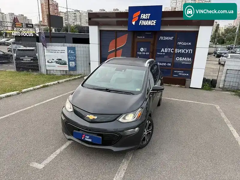 Chevrolet Bolt EV 2016, фото з оголошення 1 з 20, VIN 1G1FX6S0XH4136767