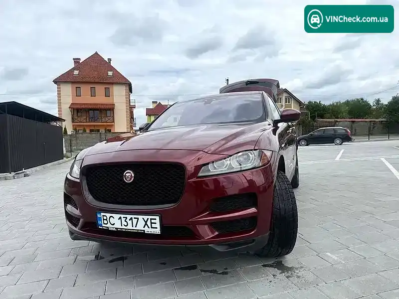 Jaguar F-Pace 2016, фото з оголошення 1 з 21, VIN SADCJ2BN5HA086608