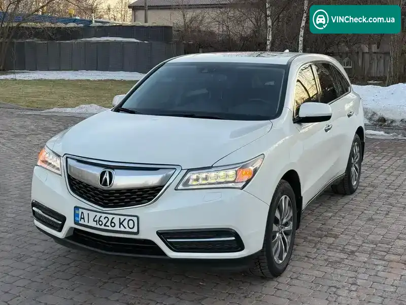 Acura MDX 2014, фото з оголошення 2 з 21, VIN 5FRYD4H46FB502932