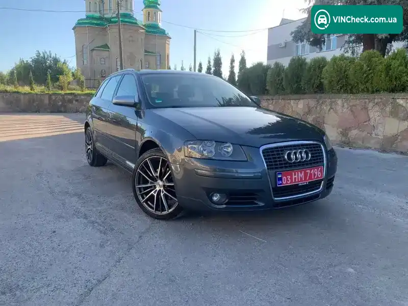 Audi A3 2007, фото з оголошення 1 з 21, VIN WAUZZZ8P88A082436