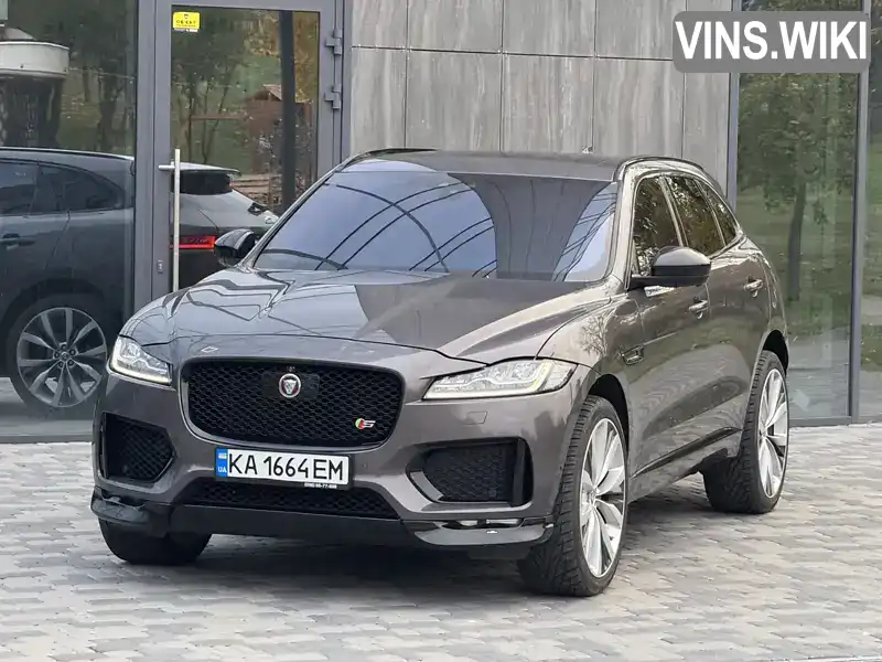 Jaguar F-Pace 2016, фото з оголошення 1 з 21, VIN SADCA2BK2HA069223