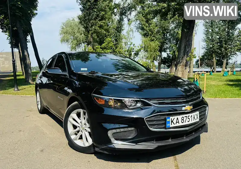 Chevrolet Malibu 2017, фото з оголошення 2 з 21, VIN 1G1ZD5ST1JF123314