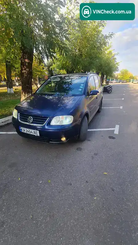 Volkswagen Touran 2003, фото з оголошення 2 з 21, VIN WVGZZZ1TZ4W065207