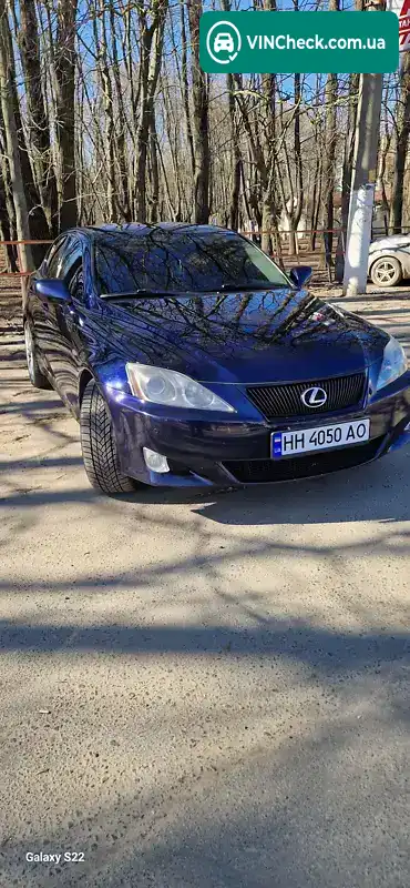 Lexus IS 2007, фото з оголошення 2 з 18, VIN JTHBG262402005097