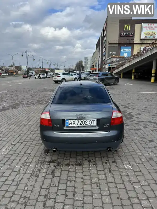 Audi A4 2004, фото з оголошення 2 з 8, VIN WAUZZZ8E75Z010459